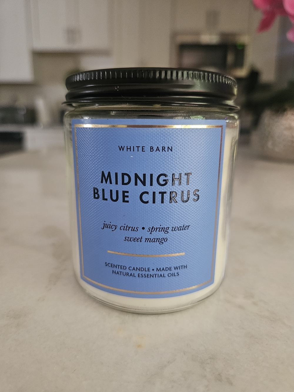 White Barn Midnight Blue Citrus Candle
